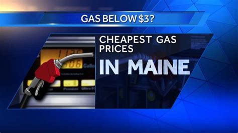 gas prices in maine usa